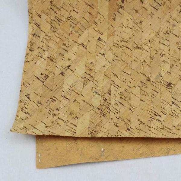 0.8mm Durable Nature Cork Fabric/Leather for Wall Decoration, Phone Cover and Note Book Making