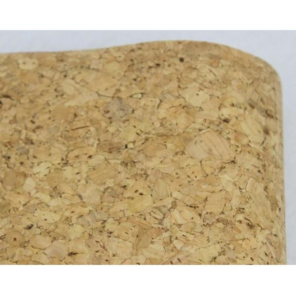 100% Plant-Based 1.35m Width Nature Cork Leather by Roll Package