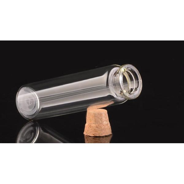 10mm Mini Vials/ Cork Jars Decoration/Clear Glass Jars Bottles with Cork Stoppers for Arts & Crafts, Projects