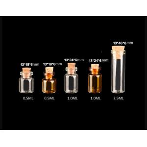 13mm Small Glass Vials With Cork Lids, Glass Bottles for Decoration, Arts & Crafts, Projects, Party Favors 13mm Small Glass Vials With Cork Lids, Glass Bottles for Decoration, Arts & Crafts, Projects, Party Favors