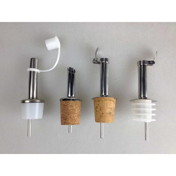 2016 Best Selling Cork Stainless Steel Oil/Wine Pourer with Cork Stopper