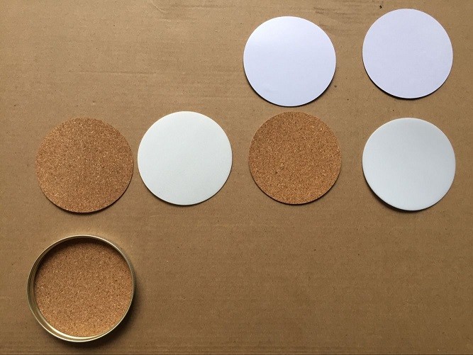 2016 Environmental & Hot Sale Cork Liner Lid in glass jar cap,60mm,80mm