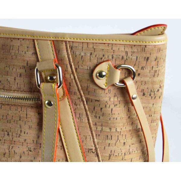 2016 New Fashion Style Women Cork Handbag for Wholesale 16.1''/12.6''*5.9''*11''
