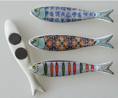 2019 Factory Wholesale Price 7cmx7cm Ceramic Fridge Manget with Cork Back for Gift, Promotion Use