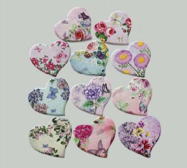 2019 Factory Wholesale Price 7cmx7cm Ceramic Fridge Manget with Cork Back for Gift, Promotion Use