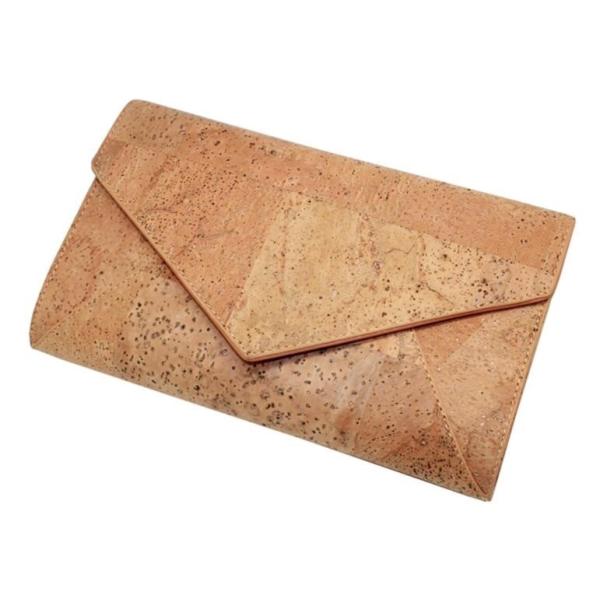 2022 Amazon Hot Sell Ladies Faction Shoulder Bag with Eco Cork  24x6x14.5cm