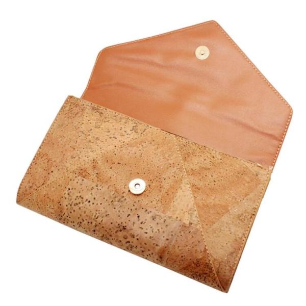 2022 Amazon Hot Sell Ladies Faction Shoulder Bag with Eco Cork  24x6x14.5cm