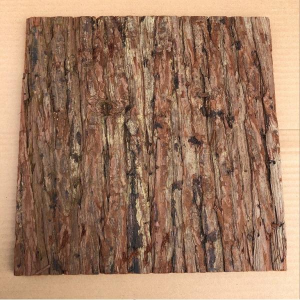 300*300mm Standard Size Frist-Layer Fir Bark tiles with Cork Back for Wall Decoration 300*300mm Standard Size Frist-Layer Fir Bark tiles with Cork Back for Wall Decoration