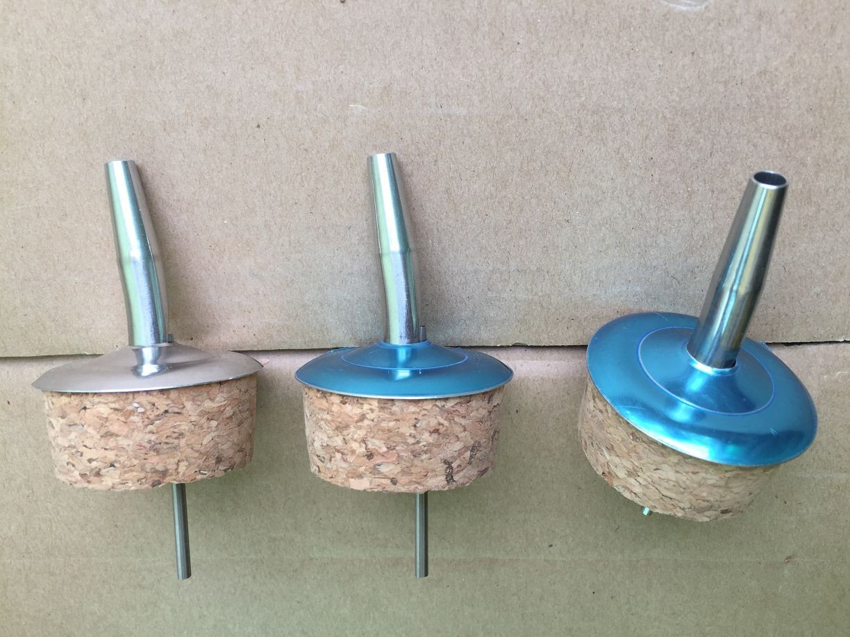 304 Stainless Steel Pourer with Pour Spout Good For 42mm Salad Dressing with Wider Cork