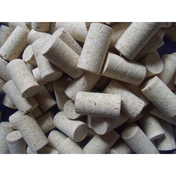 A Grade 1+1 Wine Cork Stopper & Champagne Cork 24*44MM with Fine Grain Agglomerated Cork Material