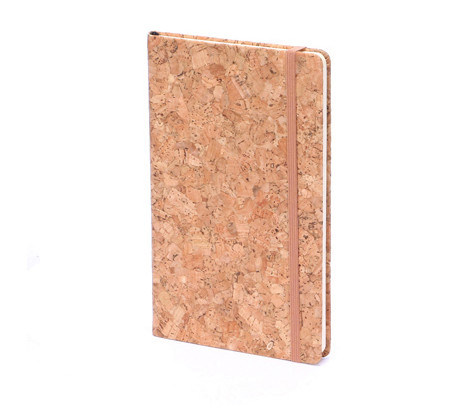 China Faction Design Office Customized Style Eco Friendly Cork Cover Note Book