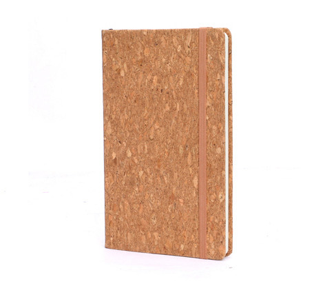 China Faction Design Office Customized Style Eco Friendly Cork Cover Note Book