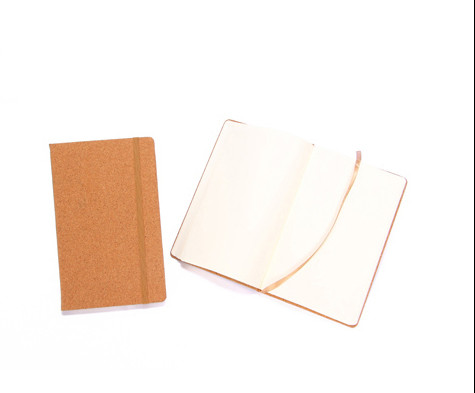 China Faction Design Office Customized Style Eco Friendly Cork Cover Note Book