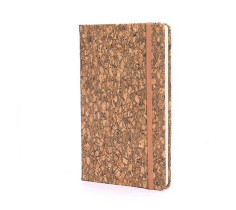China Faction Design Office Customized Style Eco Friendly Cork Cover Note Book