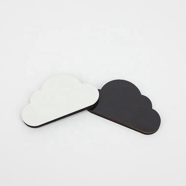 China Factory 60x36mm Sublimation Blank MDF Fridge Magnets for Gift