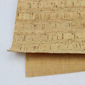 China Factory Hot Popular Nature Cork Fabric/Leather for Sofa Upholstery and Decorative Use