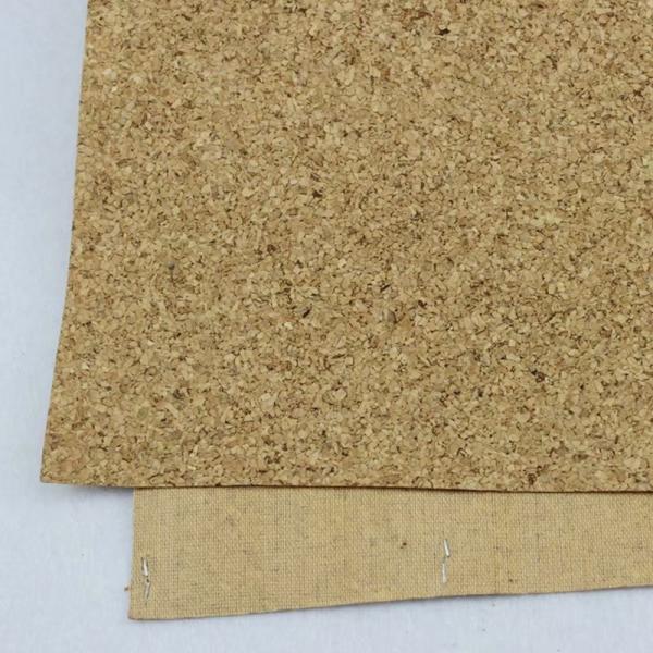 China Factory Hot Popular Nature Cork Fabric/Leather for Sofa Upholstery and Decorative Use
