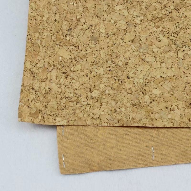 China Factory Hot Popular Nature Cork Fabric/Leather for Sofa Upholstery and Decorative Use