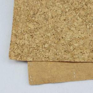 China Factory Hot Popular Nature Cork Fabric/Leather for Sofa Upholstery and Decorative Use