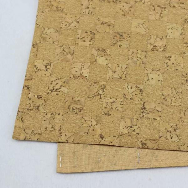 China Factory Hot Popular Nature Cork Fabric/Leather for Sofa Upholstery and Decorative Use