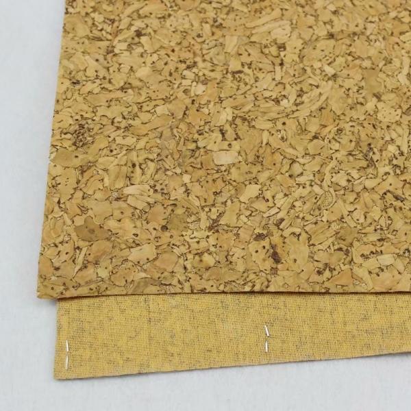 China Factory Hot Popular Nature Cork Fabric/Leather for Sofa Upholstery and Decorative Use