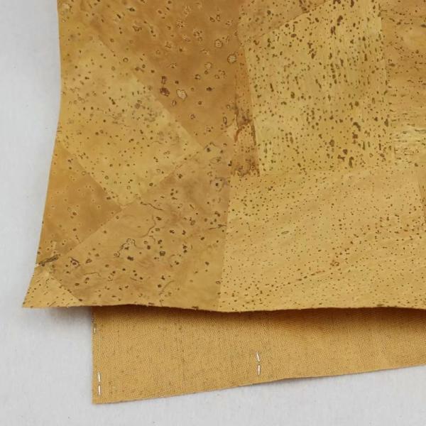 China Factory Hot Popular Nature Cork Fabric/Leather for Sofa Upholstery and Decorative Use