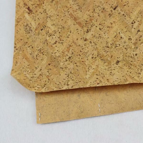 China Factory Hot Popular Nature Cork Fabric/Leather for Sofa Upholstery and Decorative Use