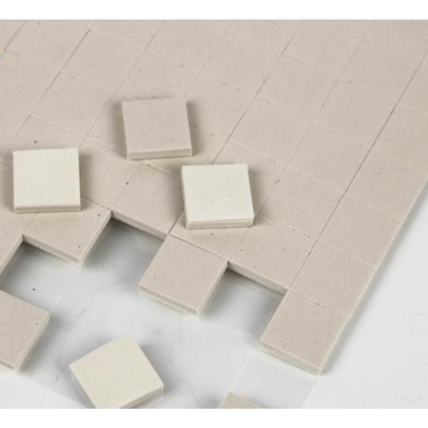 China Factory Wholesale 18x18mm White EVA Seperating Pad for Glass and Mirror