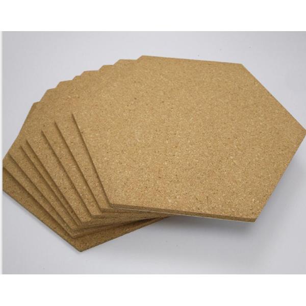 China Wholesale 12'' Hexagon Adhesive Cork Tile for Notice Bulletin Board in Nature Color China Wholesale 12'' Hexagon Adhesive Cork Tile for Notice Bulletin Board in Nature Color