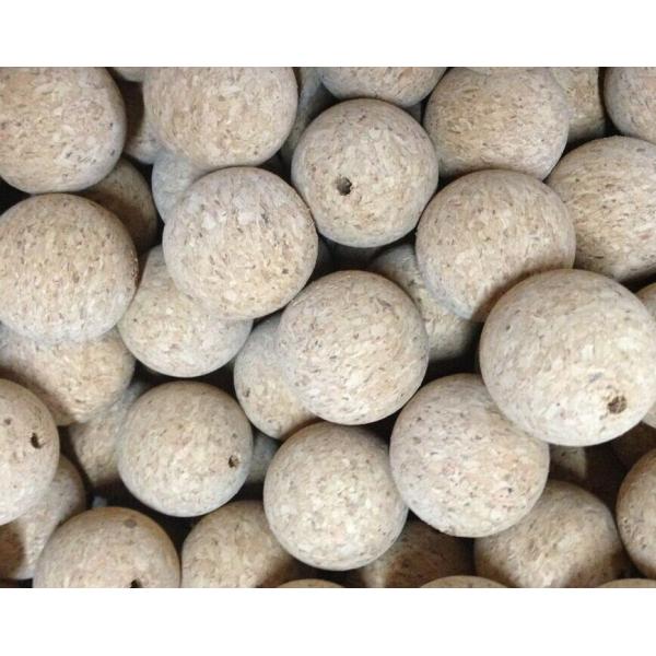 Cork beads/ball with hole Cork beads/ball with hole