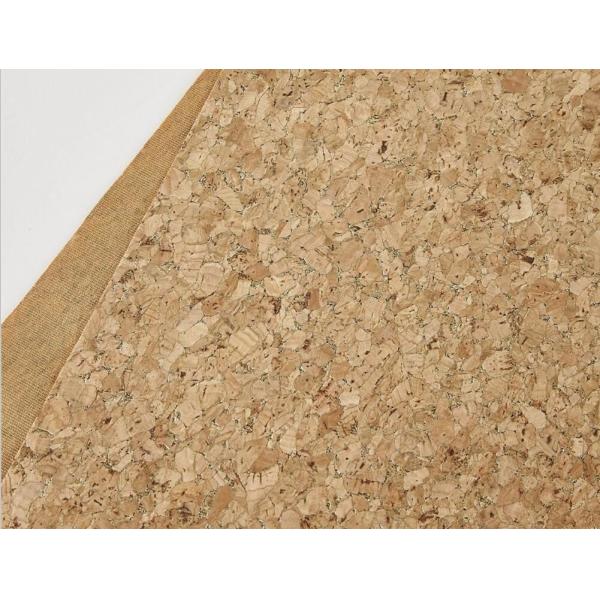 Cork Leather with Natural Cork Veneer and PU Backing for Bag, Sofa, Wallet etc