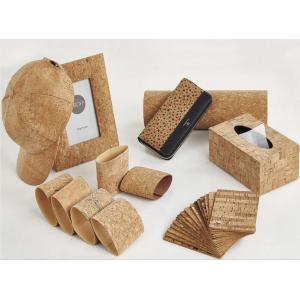 Cork Leather with Natural Cork Veneer and PU Backing for Bag, Sofa, Wallet etc