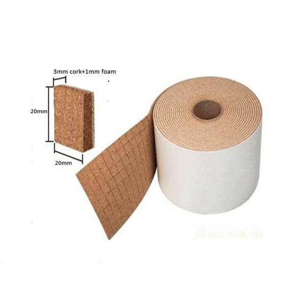 Cork pads on roll for protective glass,18*18mm Cork pads on roll for protective glass,18*18mm