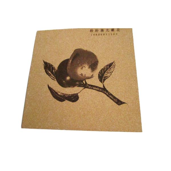 Custom printing cork table mat