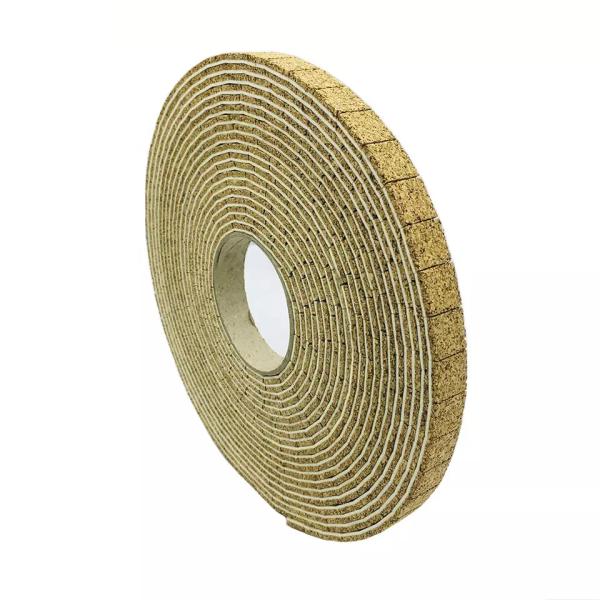 Customized Size 18*18*3+1mm Cork Pad On Rolls For Glass Shipping Separator