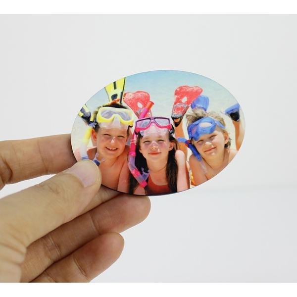 DIY Customized Printing 70*50mm Sublimation Blank Fridge Magnet for Souvenir or Gift