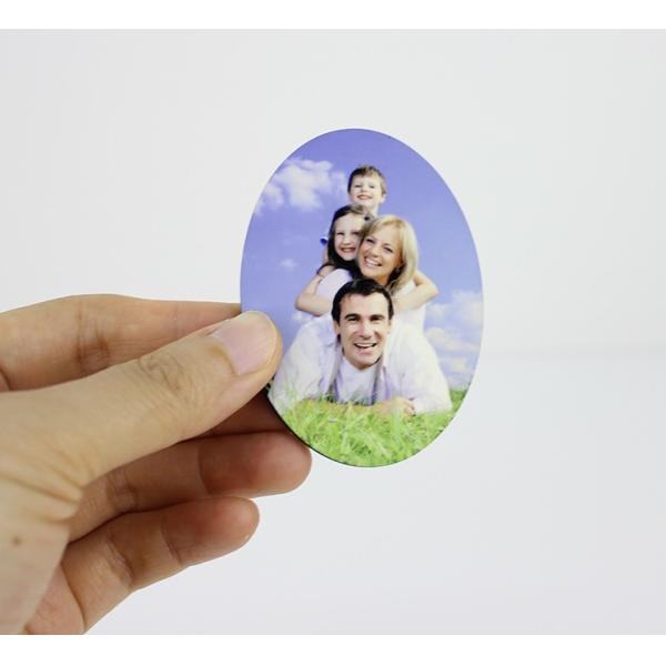 DIY Customized Printing 70*50mm Sublimation Blank Fridge Magnet for Souvenir or Gift