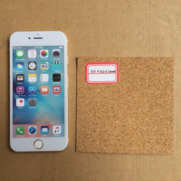 Eco Friendly Cork Sheet with Adhesive Backer for Kindergartenhand Craft Usage