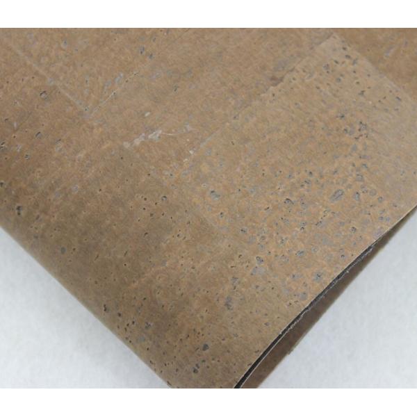 Factory direcly 1.35m Width Resistant Nature Cork Fabric/Leather with Brown Color for Bag Making