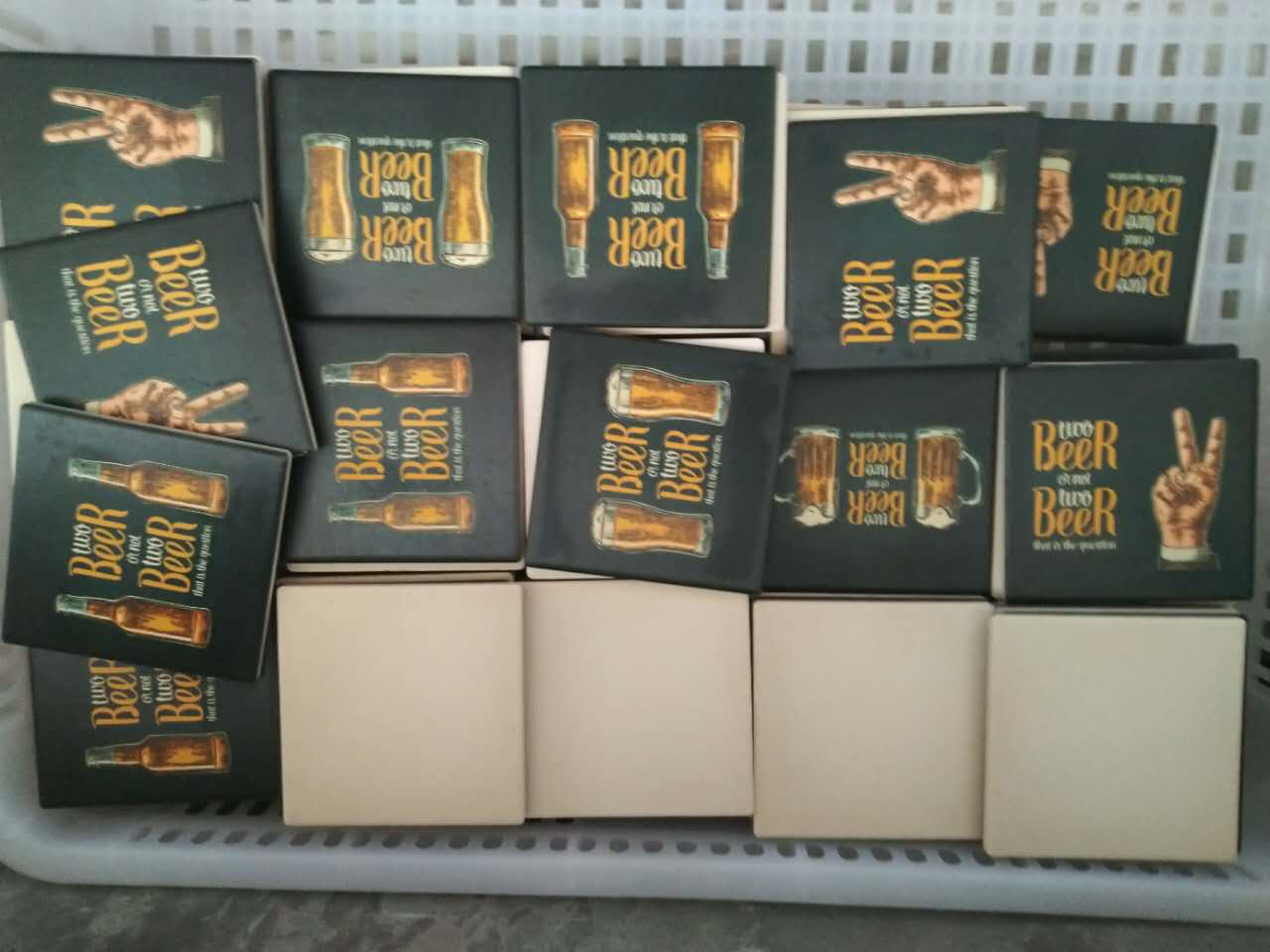 Factory Directly Shiny Square 16x16cm White Color Ceramic Pot Trivet with Cork Coaster/Bottom for Kitchen Pan