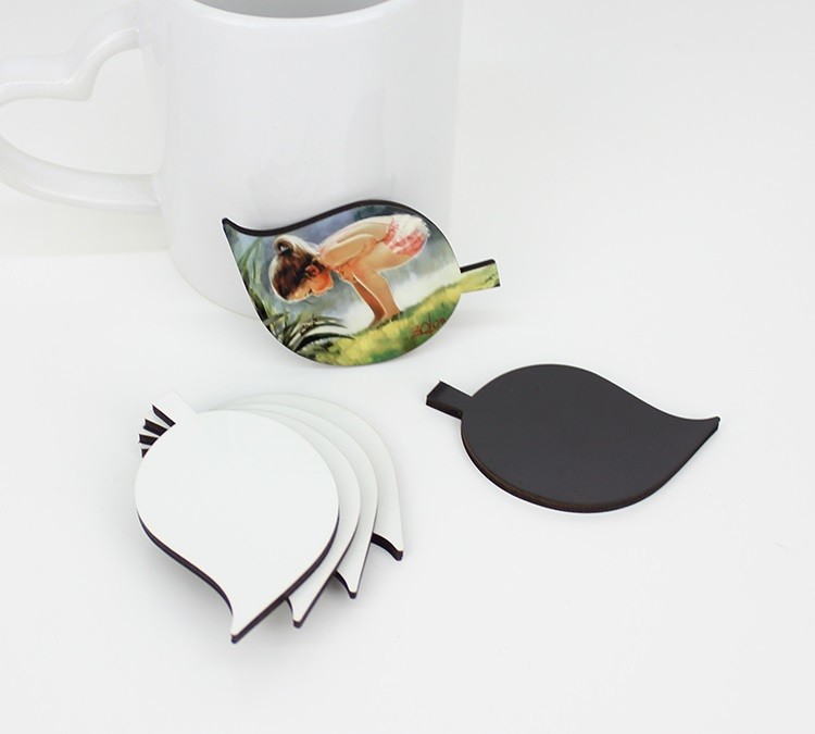 Factory Wholesale 60x55mm Sublimation Blank Fridge Magnets for Home Decoration