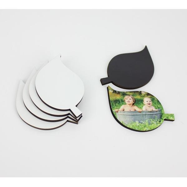 Factory Wholesale 60x55mm Sublimation Blank Fridge Magnets for Home Decoration