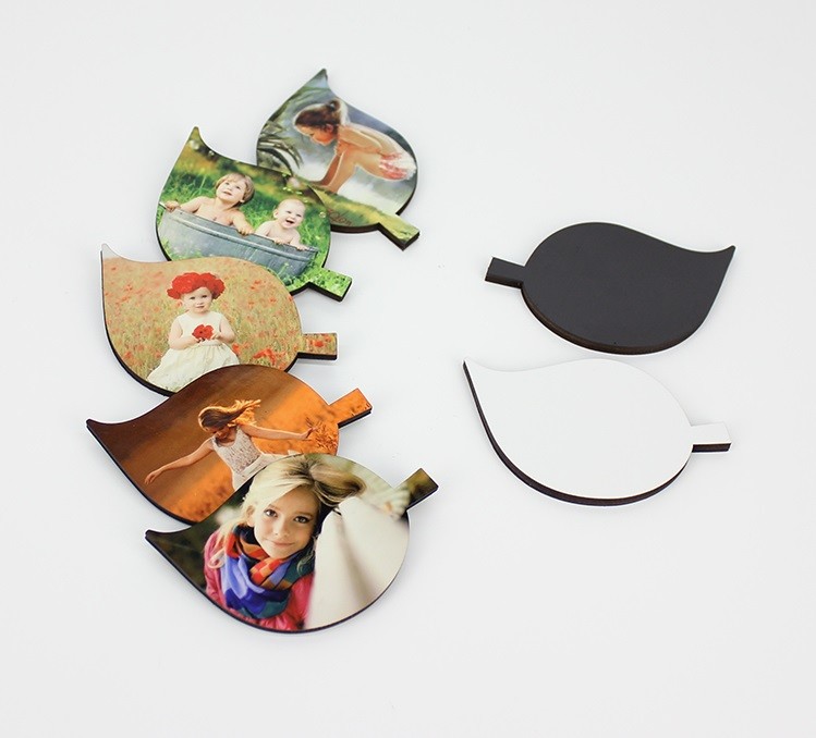 Factory Wholesale 60x55mm Sublimation Blank Fridge Magnets for Home Decoration