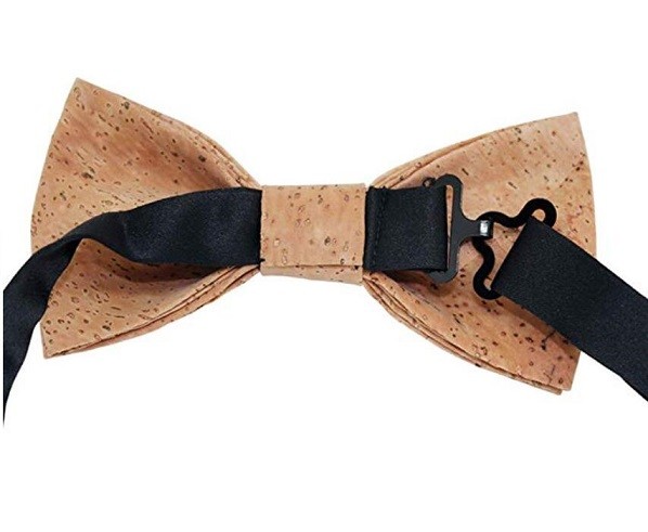 Factory Wholesale Men's Cork Bow Tie Adjustable to fit neck sizes from Length 11 inches to 20 inches