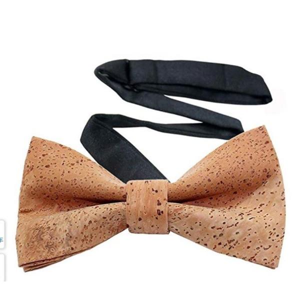 Factory Wholesale Men's Cork Bow Tie Adjustable to fit neck sizes from Length 11 inches to 20 inches Factory Wholesale Men's Cork Bow Tie Adjustable to fit neck sizes from Length 11 inches to 20 inches