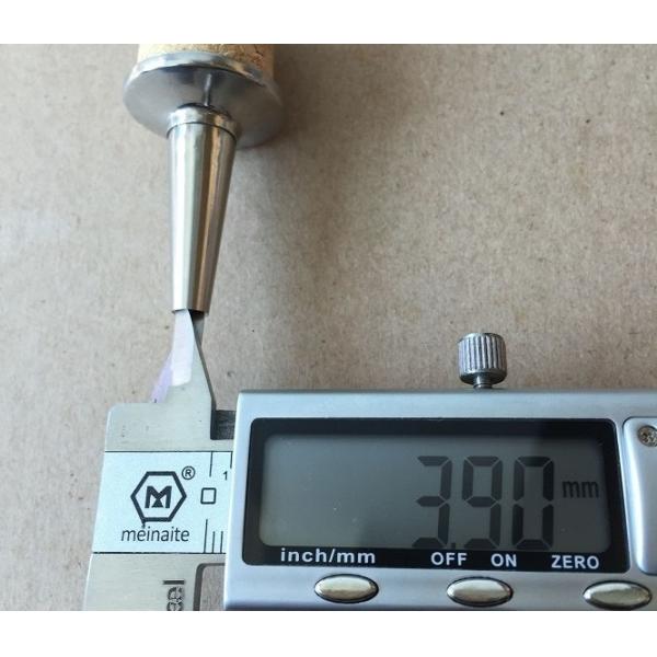 Factory Wholesale Stainless Steel Dasher Top with Cork Stopper for 20mm Ceramic/Glass Bottle