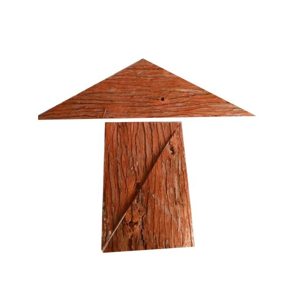 Fir/Redwood bark tiles