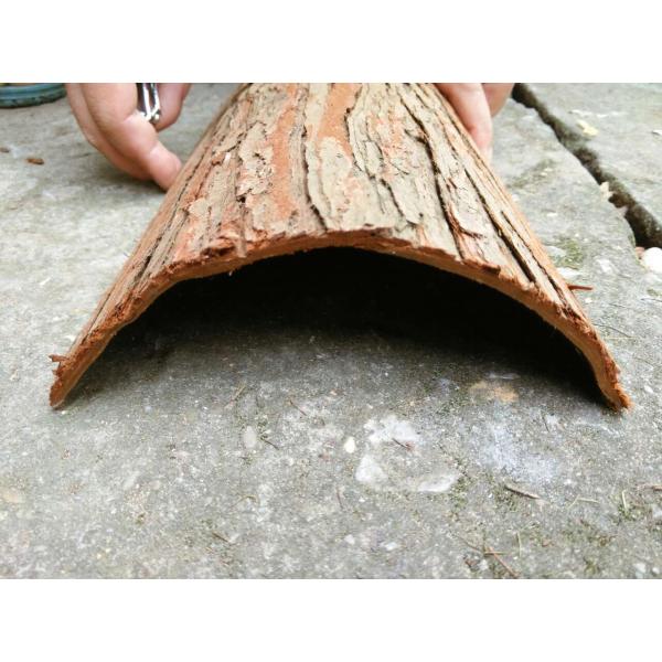 Fir/Redwood bark tiles