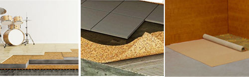 Flooring heat insulation,1~12mm thickess cork roll/cork underlay