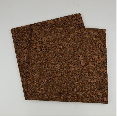 High Quality 4PK 12X12 DARK CORK TILES, 9.5 mm thicness